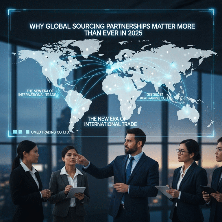 Why Global Sourcing Partnerships Matter More Than Ever in 2025